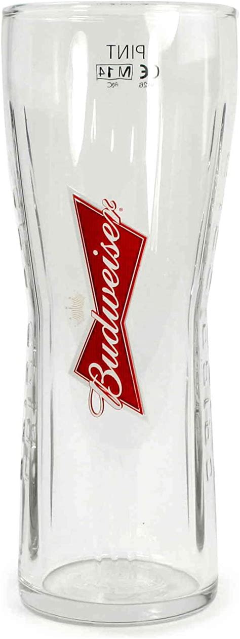 Budweiser Cold And Crisp Pint Glass Uk Home And Kitchen