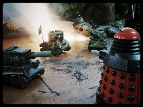 Tanks V Dalek By Dogbytes On Deviantart