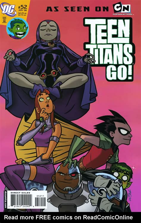 Read Online Teen Titans Go 2003 Comic Issue 52