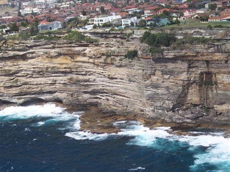 Sydney Sea Cliffs Aerial Stock Photo Image Of Beach 87884412