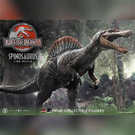 Prime Collectible Figures Jurassic Park Iii Film Spinosaurus