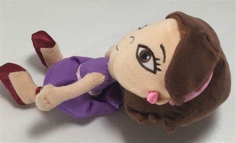 Disney Little Einsteins June Doll Plush Stuffed Toy 9 Purple Dress
