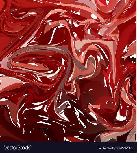 Red Marble Abstract Background Liquid Marble Vector Image