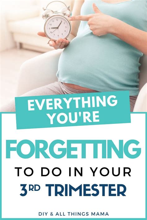 Everything Youre Forgetting To Do In Your 3rd Trimester Of Pregnancy Third Trimester Third