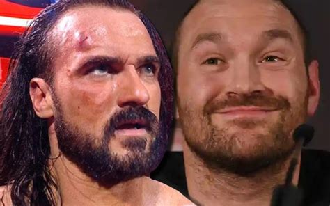 drew mcintyre reacts to tyson fury potentially being part of roman reigns match