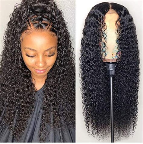 Magic Love Human Virgin Hair Curl Pre Plucked Lace Front Wig Andfull Lace Wig For Black Woman Free