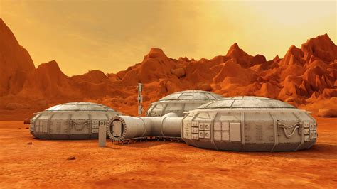 Artstation Mars Environment 3d Model Resources