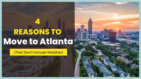 4 Reasons You Should Be Moving To Atlanta Youtube