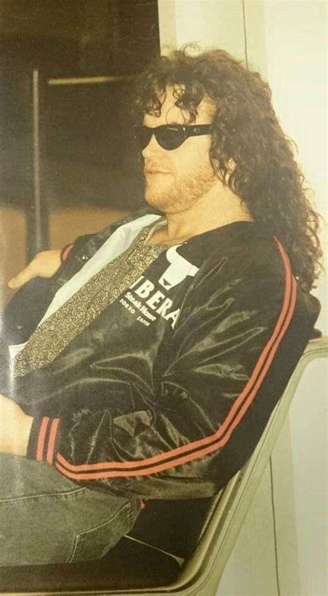 The Undertaker Chilling Out In His Ribera Jacket Early 90s R