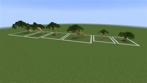 Palm Tree Packx6 Schematics Minecraft Map