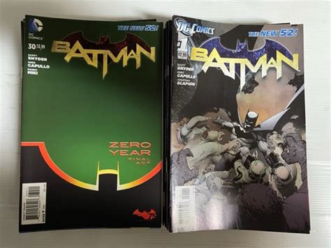 Batman New 52 Comic Lot Fnvf Collectors Edge Comics