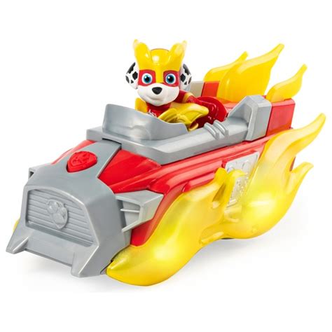 Paw Patrol Mighty Pups Charged Up Marshalls Deluxe Fahrzeug Mit