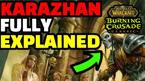 The Best Karazhan Attunement Guide For Tbc Classic Wow Youtube
