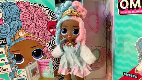 Lol Surprise Omg Opposites Series 4 Sweets Doll Review Youtube