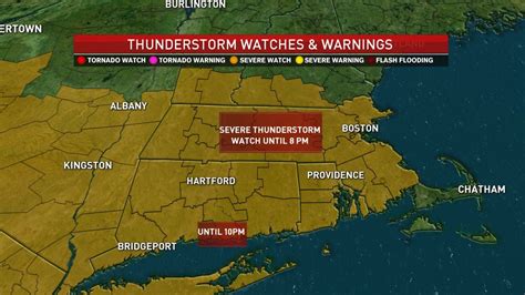 First Alert Severe Thunderstorm Warnings In Boston Area Nbc10 Boston
