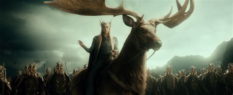 Image Thranduil On His Elkpng Peter Jacksons The Hobbit Wiki