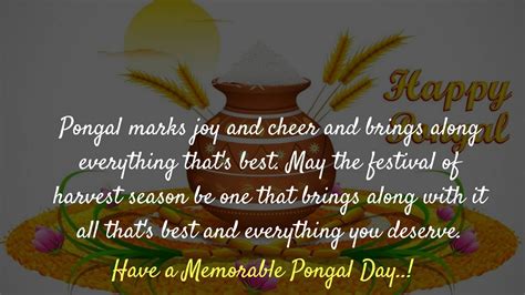 Happy Pongal Festival Wishes Messages Greetings Quotes Images