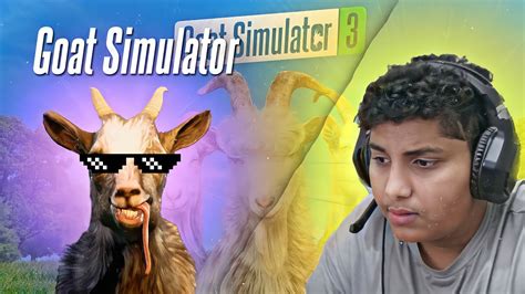 Goat Simulator 3 حياة العنز 🐐 تخريب المدينه Youtube