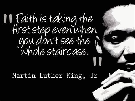 Martin Luther King Faith Quotes Quotesgram