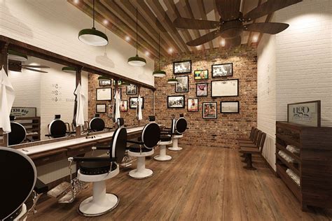 Contemporary Ugo Barbershop Jakarta Iconic Design Barbershop
