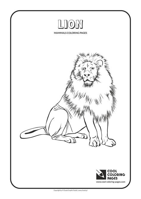 Cool Coloring Pages Mammals coloring pages - Cool Coloring Pages | Free