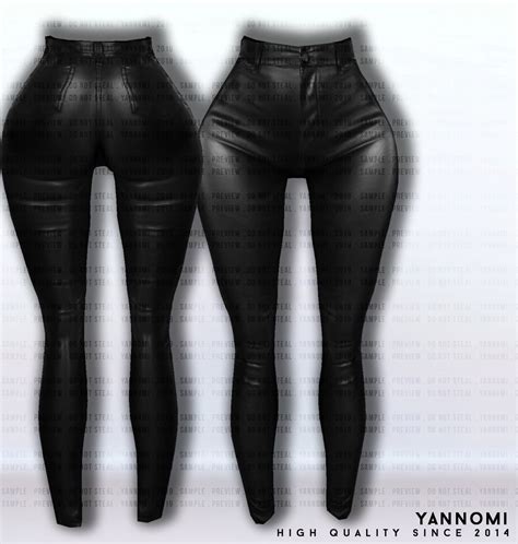 Imvu File Sales 2019 Fall Collection Leather Pants Yannomis File