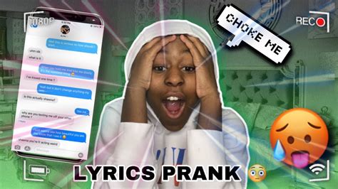 LYRIC PRANK ON MY GIRL BESTFRIEND BEST PART Daniel Caesar YouTube