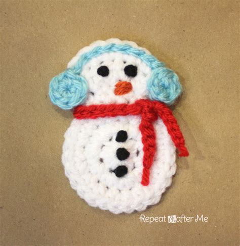 New Mini Crochet Snowman Pattern Crochet
