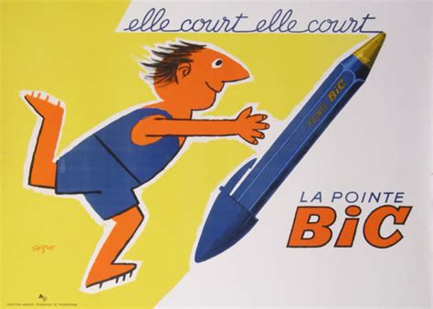 Paris Et Clichy Le Stylo Bic Cest Aussi De Lart Le Parisien