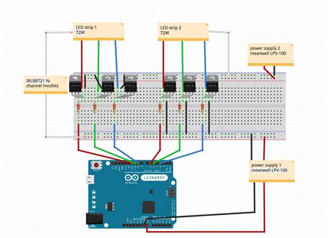 Arduino Pwm Led Modul V Mosfet Irf N Transistor Motor Control V My