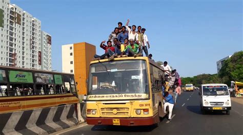 Chennai As Colleges Reopen Police Gear Up To Curb ‘route Thala