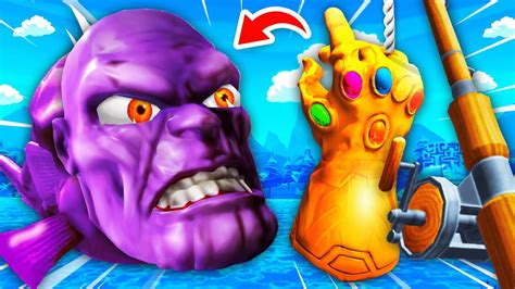 New Catching Secret Thanos Fish With Infinity Gauntlet Crazy Fishing