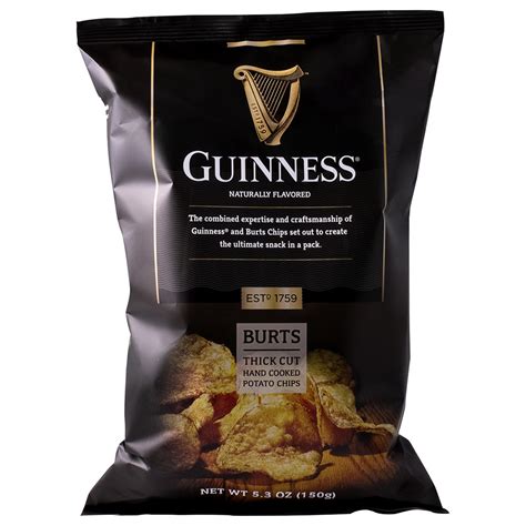 Burts Guinness Original Chips 53 Oz Bag