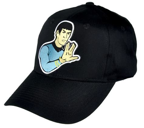 Spok Live Long And Prosper Star Trek Hat Baseball Cap Alternative
