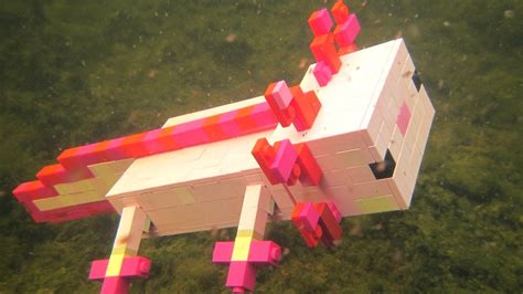 Lego Axolotl Minecraft Youtube