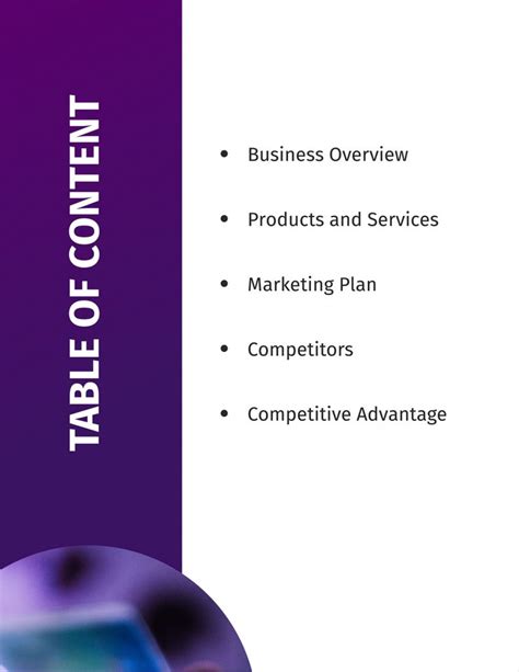 40 Professional Table Of Contents Templates 2024 Update