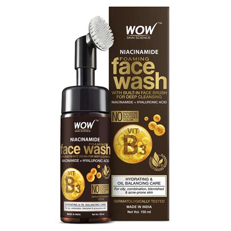 Wow Skin Science Niacinamide Foaming Face Wash For Blemishes Oil