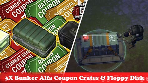 Opening X Bunker Alfa All Coupon Crates Floppy Disk Last Day On