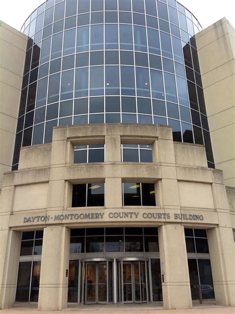 Dayton Montgomery County Courthouse In Ohio Image Free Stock Photo