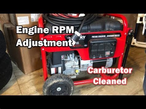 Generac portable products 3,500 watt generator 7 stopping the engine • unplug all electrical loads from generator panel receptacles. +Generac 3500Xl Caburetor Adjustment / Getting the books generac 3500xl engine manual now is not ...