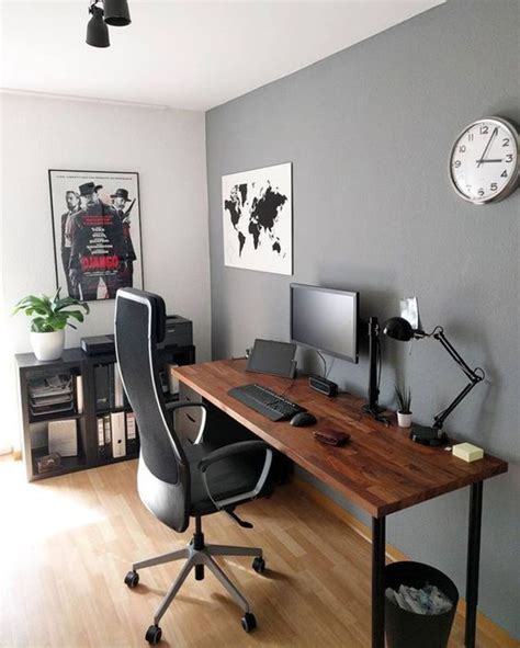 10 Masculine Home Office Decorating Ideas Decoomo