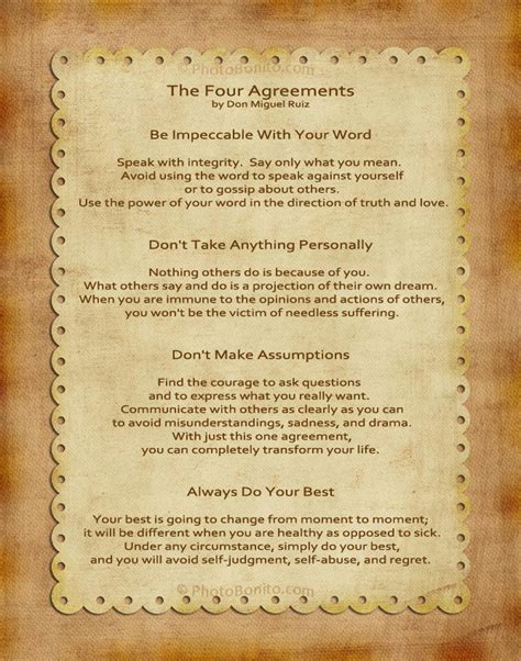 The Four Agreements Quotes Pdf Quotesgram