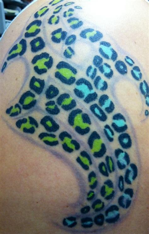 My Leopard Tattoo Leopard Print Tattoos Tattoos Leopard Tattoos