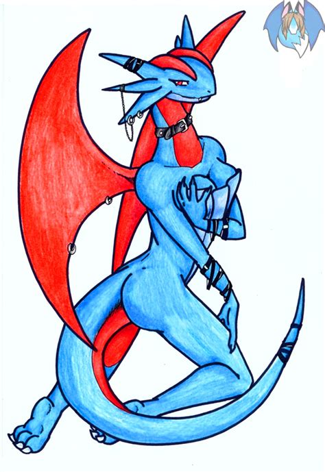 rule 34 anthro ass blue skin breasts color female female only nintendo nude pokemon red skin