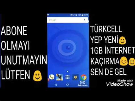 Turkcell Bedava Gb Nternet Youtube