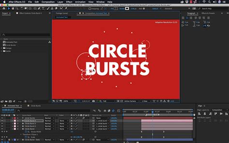 Maybe you would like to learn more about one of these? How to Create an Animated Circle Burst in Adobe After Effects