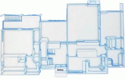 love ‘the brady bunch this interactive floor plan takes you inside the hgtv renovated house