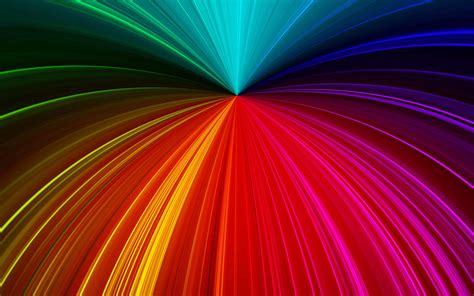 Download Wallpapers Rainbow Abstract Background Colorful