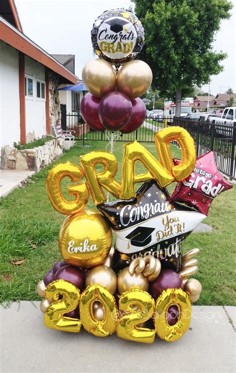 Graduation Balloon Bouquet Graduation Party Decor Grad Party