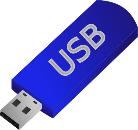 Usb Flash Drive Clip Art 117154 Free Svg Download 4 Vector